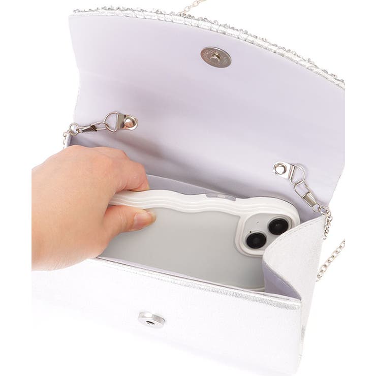 ビジューライン プリーツ フラップ | レースレディース  | 詳細画像20 