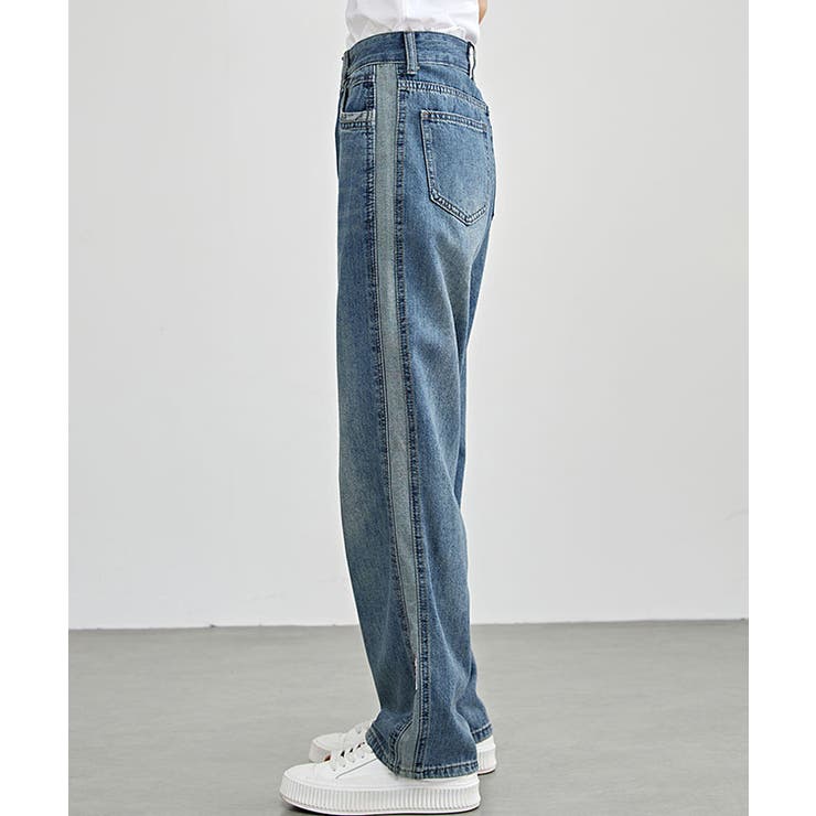 配色 ライン パッチワーク | レースレディース  | 詳細画像5 