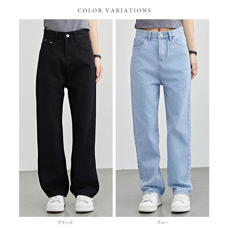 ハイウエスト ストレート セミワイド | レースレディース  | 詳細画像2 