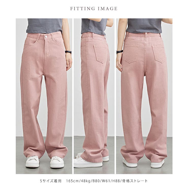 ハイウエスト セミワイド ストレート | レースレディース  | 詳細画像20 