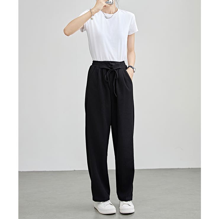 レースアップベルト付き ハイウエスト ワイド | レースレディース  | 詳細画像4 