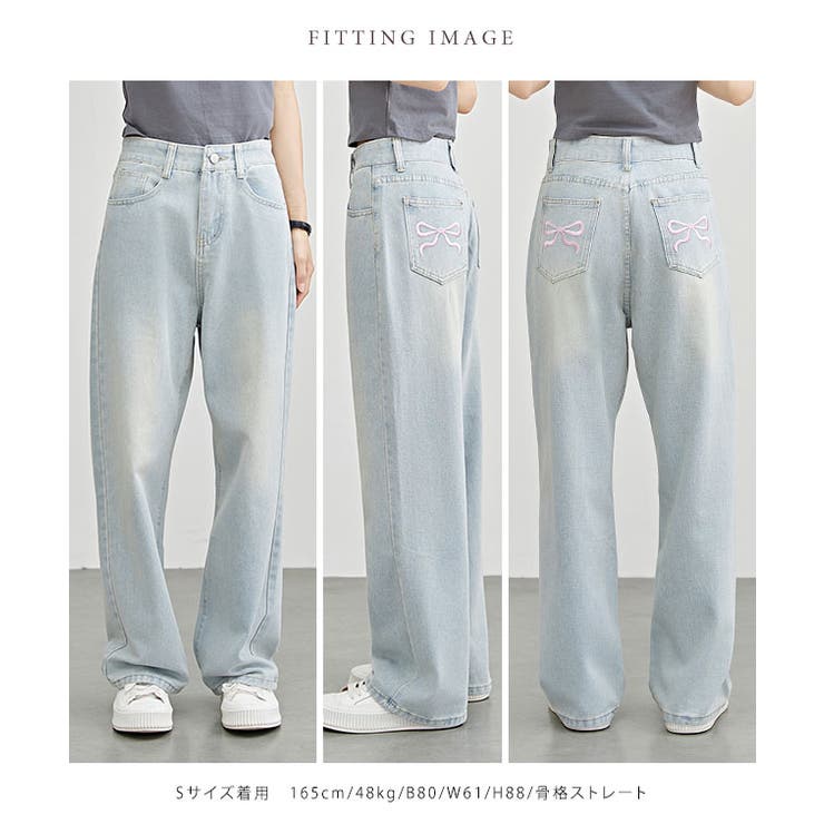 リボン 刺繍 ハイウエスト | レースレディース  | 詳細画像20 