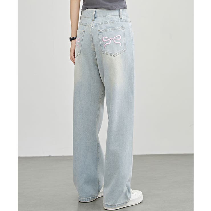 リボン 刺繍 ハイウエスト | レースレディース  | 詳細画像5 