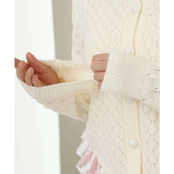 レース フリル 透かし編み | レースレディース  | 詳細画像11 