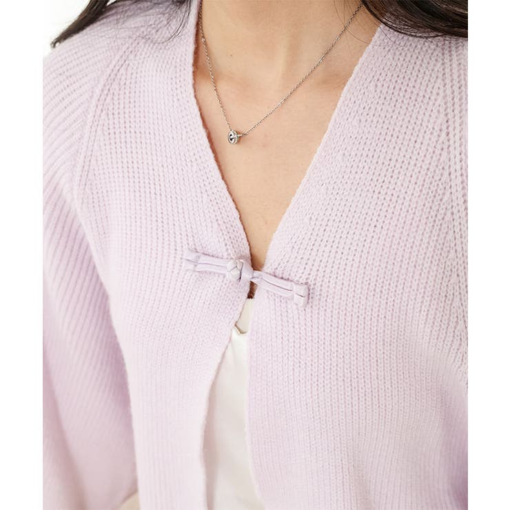 ボリューム袖 コンパクト ニット | レースレディース  | 詳細画像18 