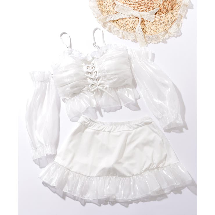 【2点セット】フロント レースアップ シアー | レースレディース  | 詳細画像14 