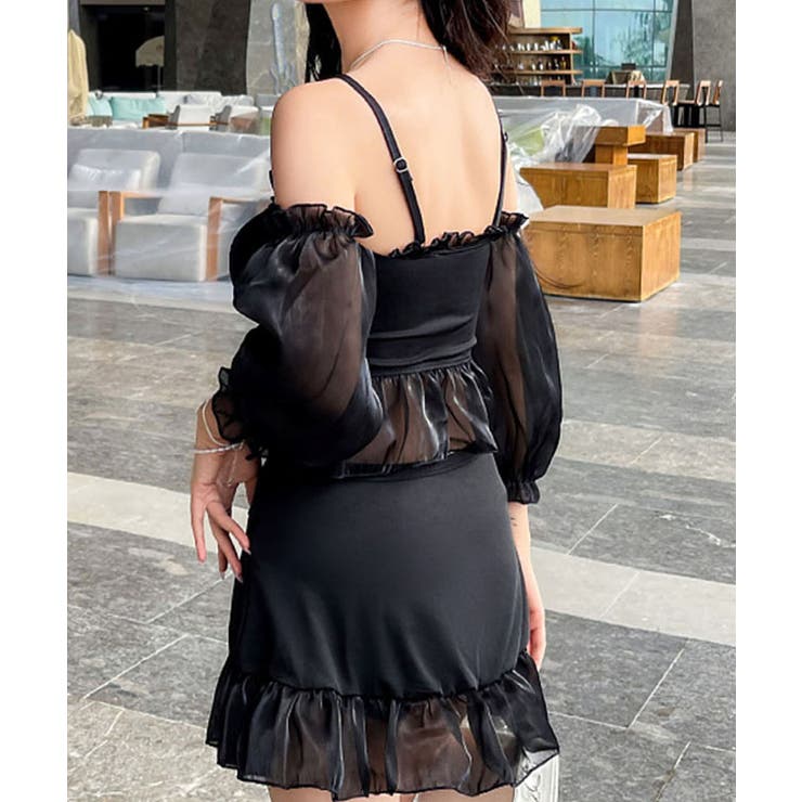 【2点セット】フロント レースアップ シアー | レースレディース  | 詳細画像6 