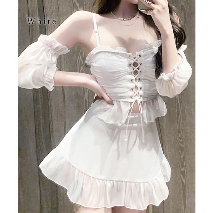 【2点セット】フロント レースアップ シアー | レースレディース  | 詳細画像8 