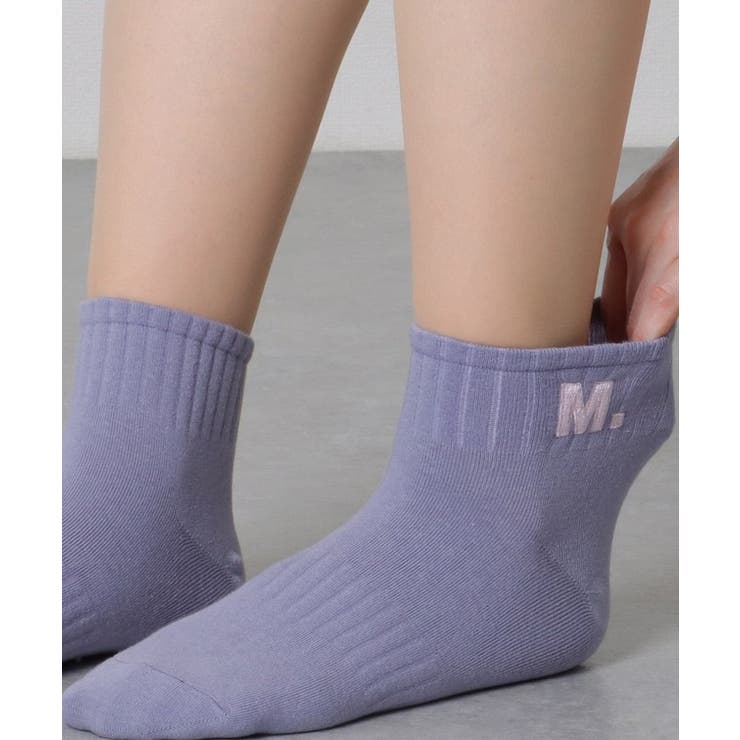 【5足組】アルファベット 刺繍付 リブ | レースレディース  | 詳細画像18 