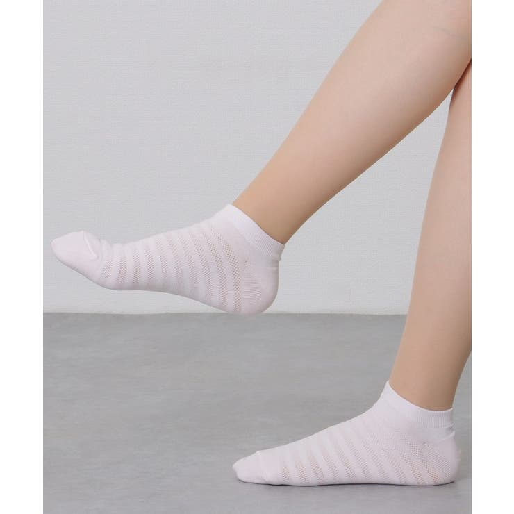 ソリッドカラー メッシュ ボーダー | レースレディース  | 詳細画像10 