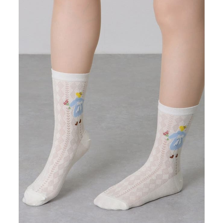 ガール シアー アーガイル柄 | レースレディース  | 詳細画像5 