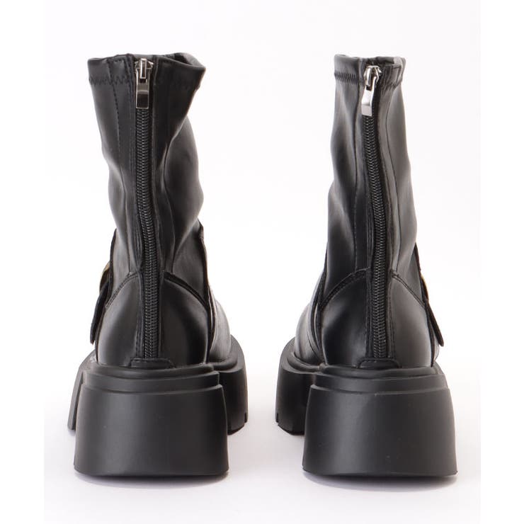 ベルト付き 厚底 フラット | レースレディース  | 詳細画像17 