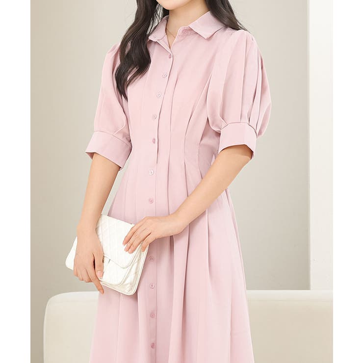 バックレースアップ パフスリーブ ロング | レースレディース  | 詳細画像11 