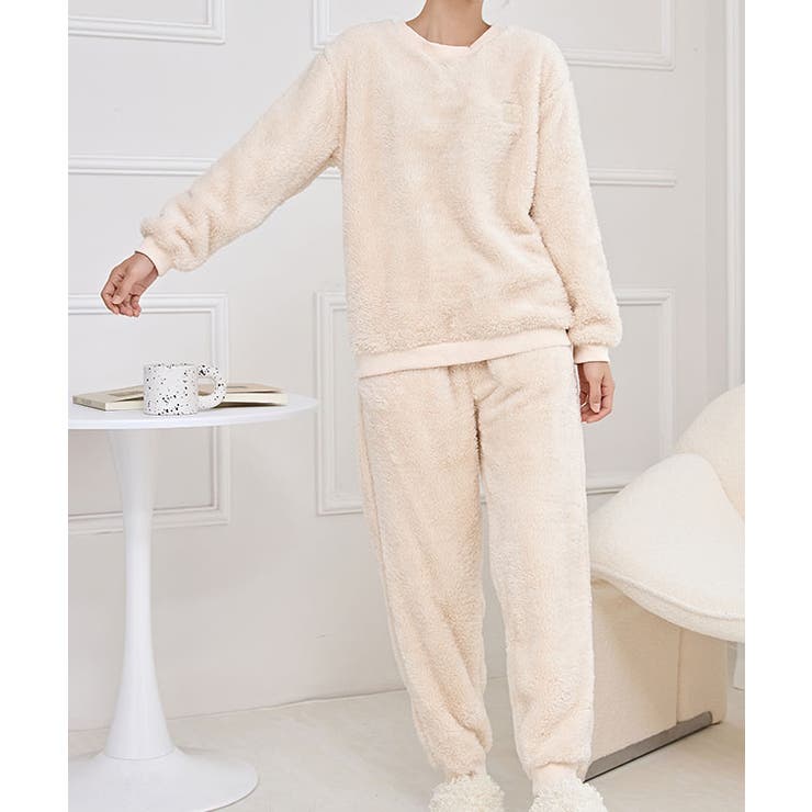 ソリッドカラー ボア フリース | レースレディース  | 詳細画像9 