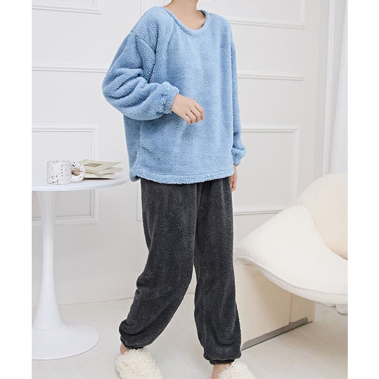 ラウンドネック ふわもこ 長袖 | レースレディース  | 詳細画像13 