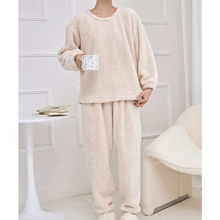 ラウンドネック ふわもこ 長袖 | レースレディース  | 詳細画像18 