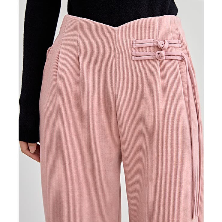 チャイナボタン コーデュロイ 裏起毛 | レースレディース  | 詳細画像13 