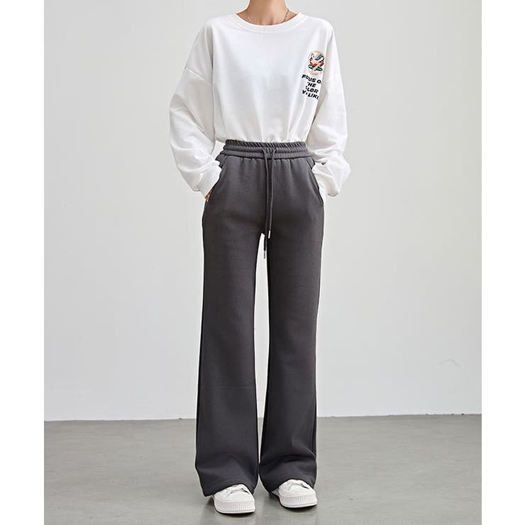 ソリッドカラー ハイウエスト あったか | レースレディース  | 詳細画像10 