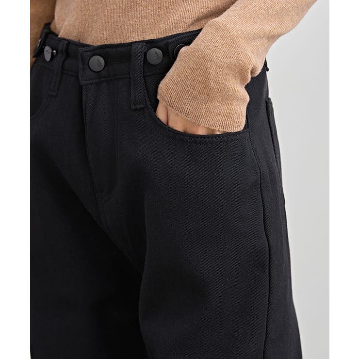 裏起毛 ハイウエスト ストレート | レースレディース  | 詳細画像16 