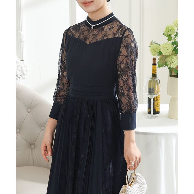 プチハイネック レース ドッキング | レースレディース  | 詳細画像4 