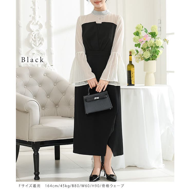 フェイクレイヤード タック プリーツ | レースレディース  | 詳細画像3 