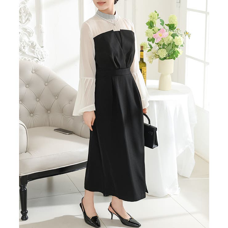 フェイクレイヤード タック プリーツ | レースレディース  | 詳細画像5 