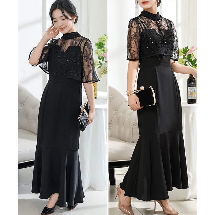 レースレディース Lace Ladies 【2点セット】 レース ボレロ付き