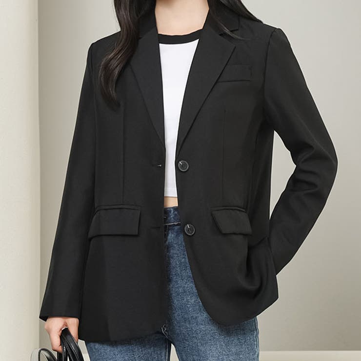 バックボタン付き ベーシック ミドル | レースレディース  | 詳細画像1 