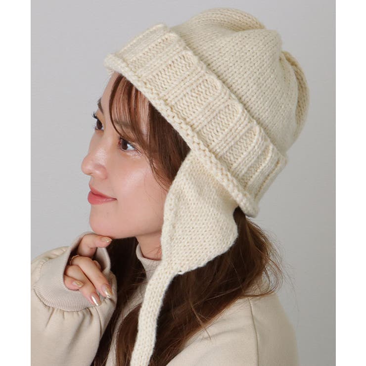 ソリッドカラー 耳あて付き フライト | レースレディース  | 詳細画像16 