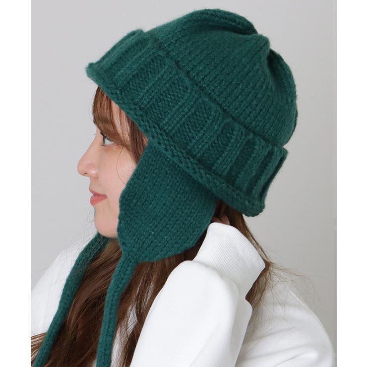 ソリッドカラー 耳あて付き フライト | レースレディース  | 詳細画像9 