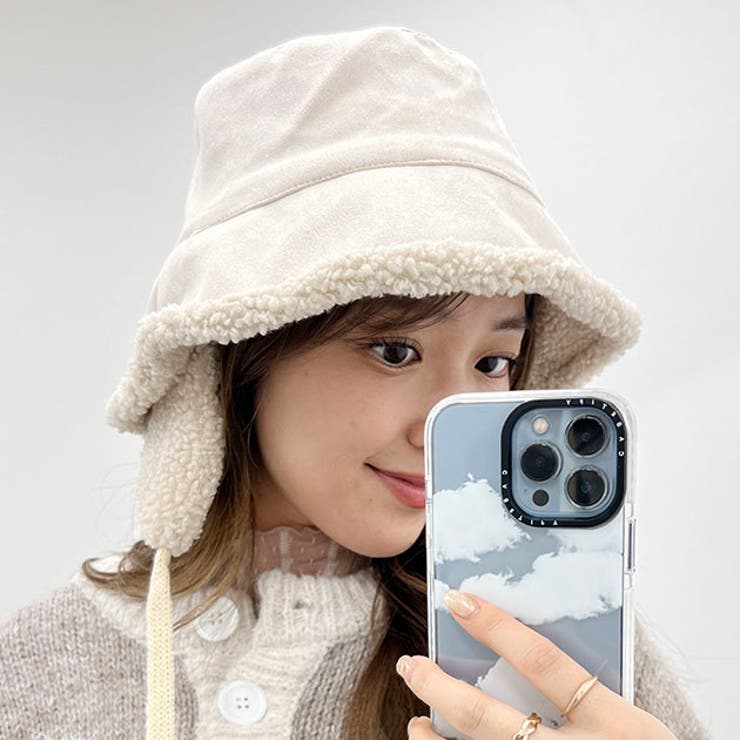 スエード調 裏ボア 耳付き | レースレディース  | 詳細画像1 