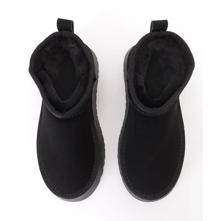 内ボアムートン風厚底ショートブーツ 女性 レディース | レースレディース  | 詳細画像14 