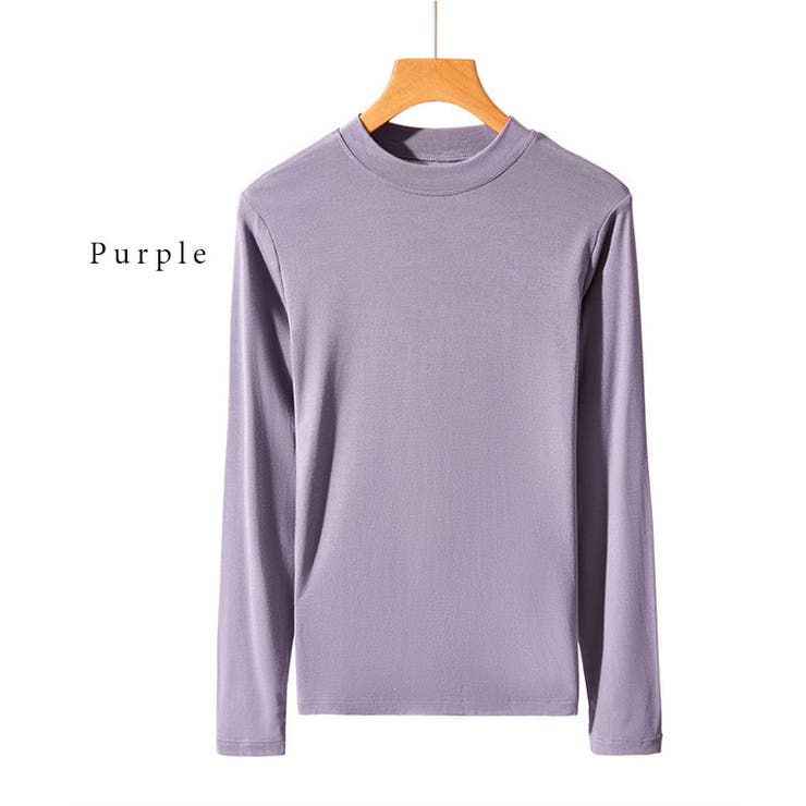 ソリッドカラー クルーネック 長袖 | レースレディース  | 詳細画像10 