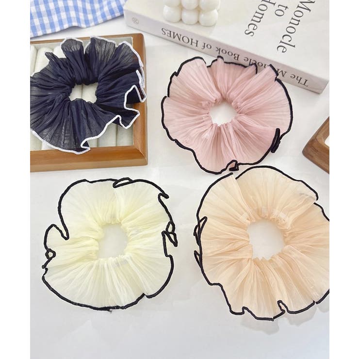 【7点セット】シフォン プリーツ パイピング | レースレディース  | 詳細画像8 