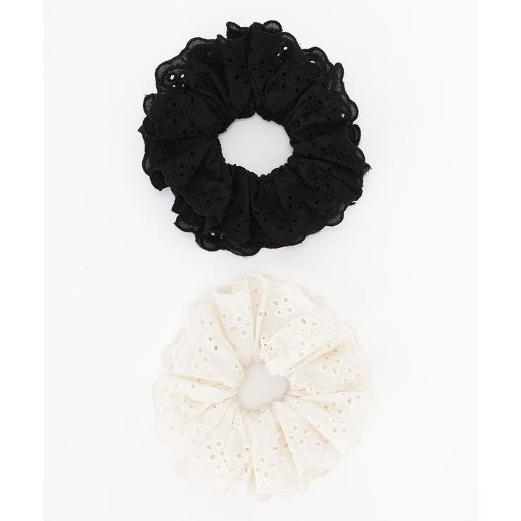 【2点セット】ソリッドカラー アイレット 刺繍 | レースレディース  | 詳細画像8 