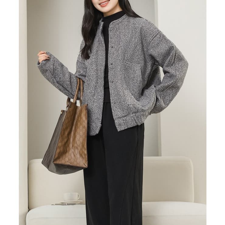 スタンドカラー ボタン カジュアル | レースレディース  | 詳細画像10 