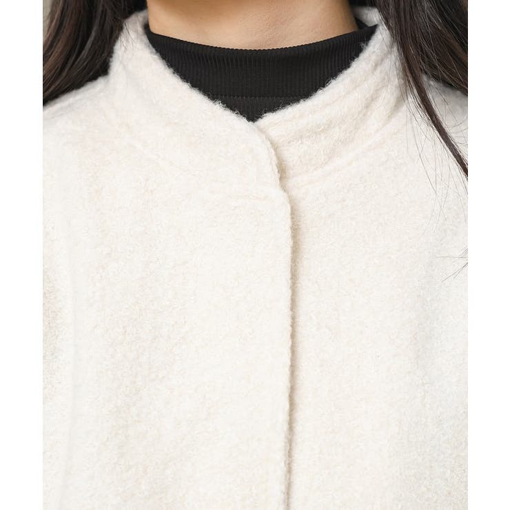 スタンドカラー ボタン カジュアル | レースレディース  | 詳細画像16 