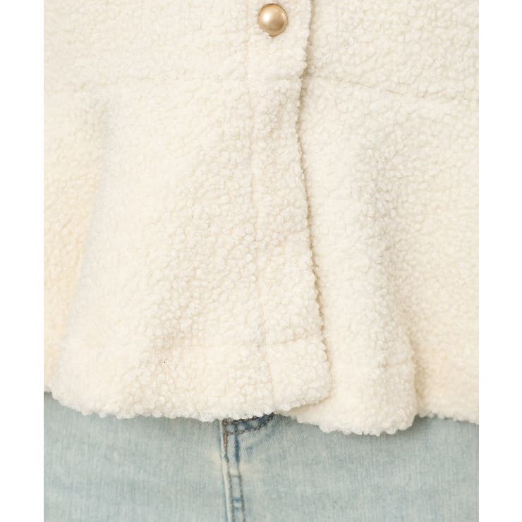 ノーカラー ペプラム ショート | レースレディース  | 詳細画像20 