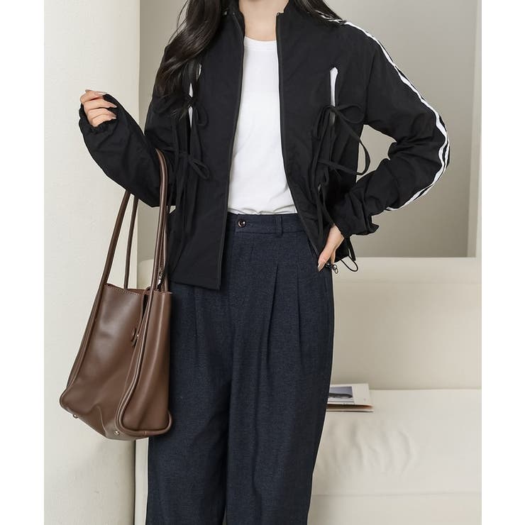 配色 ライン リボン付き | レースレディース  | 詳細画像6 