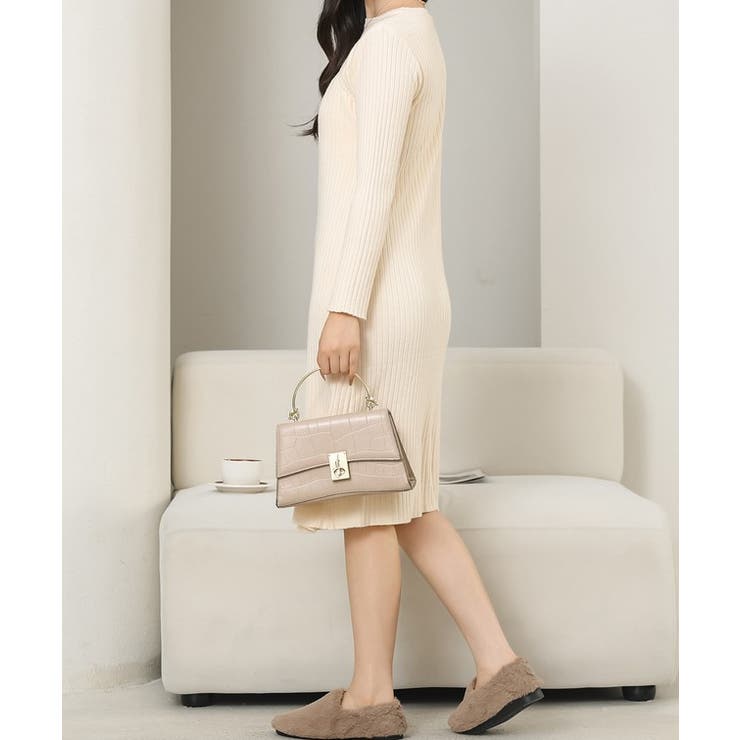 ソリッドカラー レイヤード風 リブ | レースレディース  | 詳細画像10 