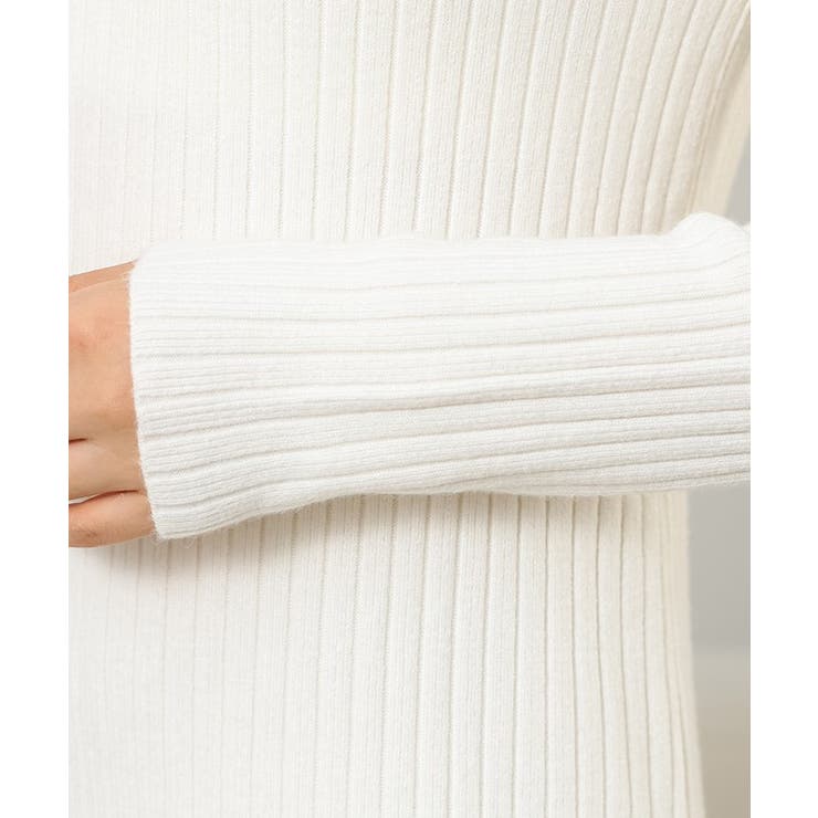 ソリッドカラー レイヤード風 リブ | レースレディース  | 詳細画像18 