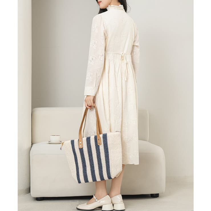 フリル プチハイネック カットレース | レースレディース  | 詳細画像10 