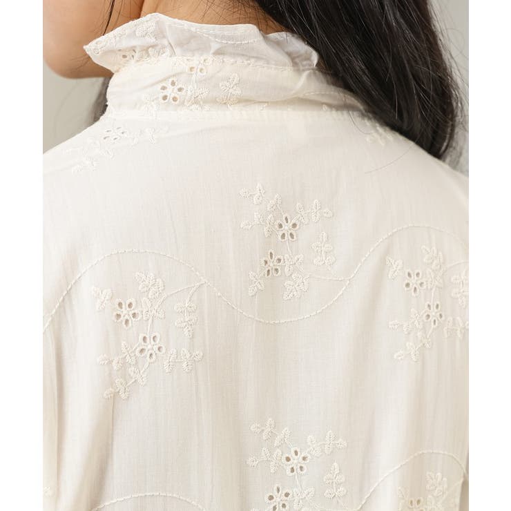 フリル プチハイネック カットレース | レースレディース  | 詳細画像16 