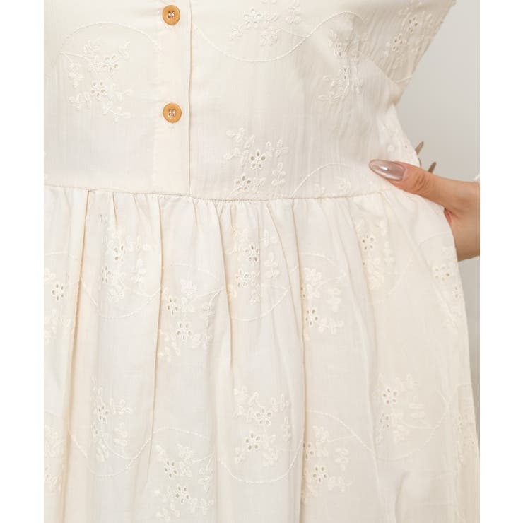 フリル プチハイネック カットレース | レースレディース  | 詳細画像18 