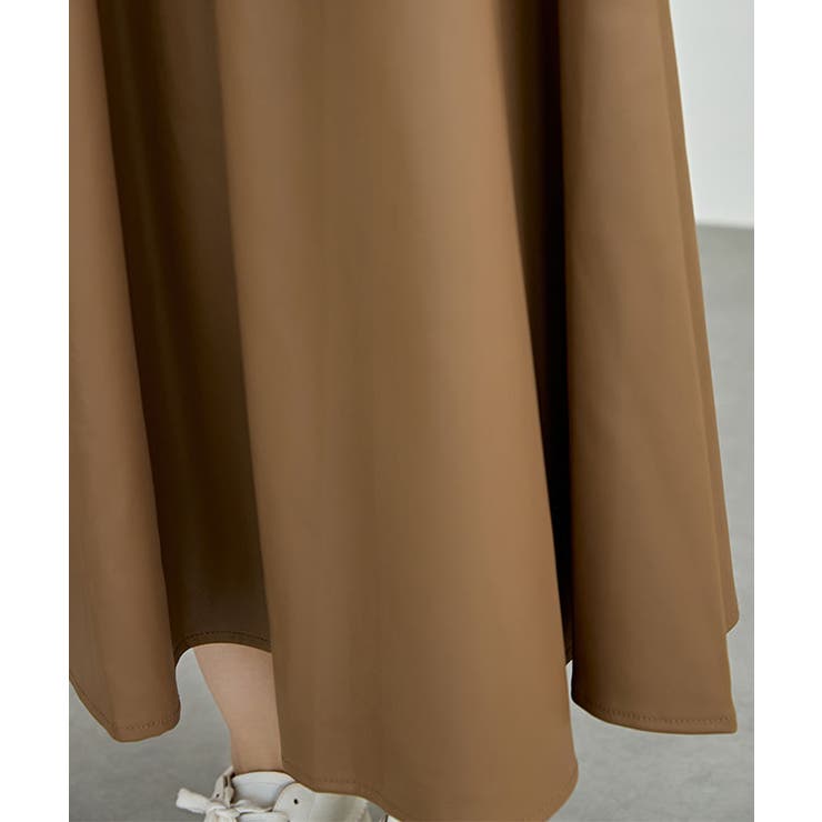 ハイウエスト レザー調 Aライン | レースレディース  | 詳細画像20 