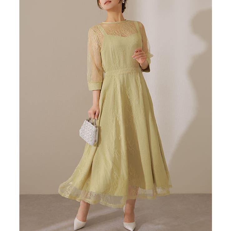 【2点セット】レーストッパー付き ロング フレア | レースレディース  | 詳細画像13 