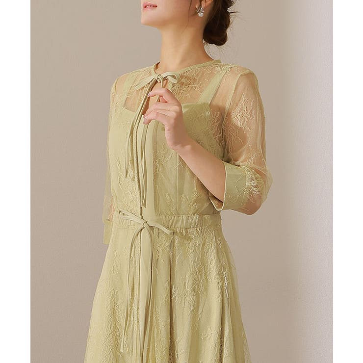 【2点セット】レーストッパー付き ロング フレア | レースレディース  | 詳細画像14 