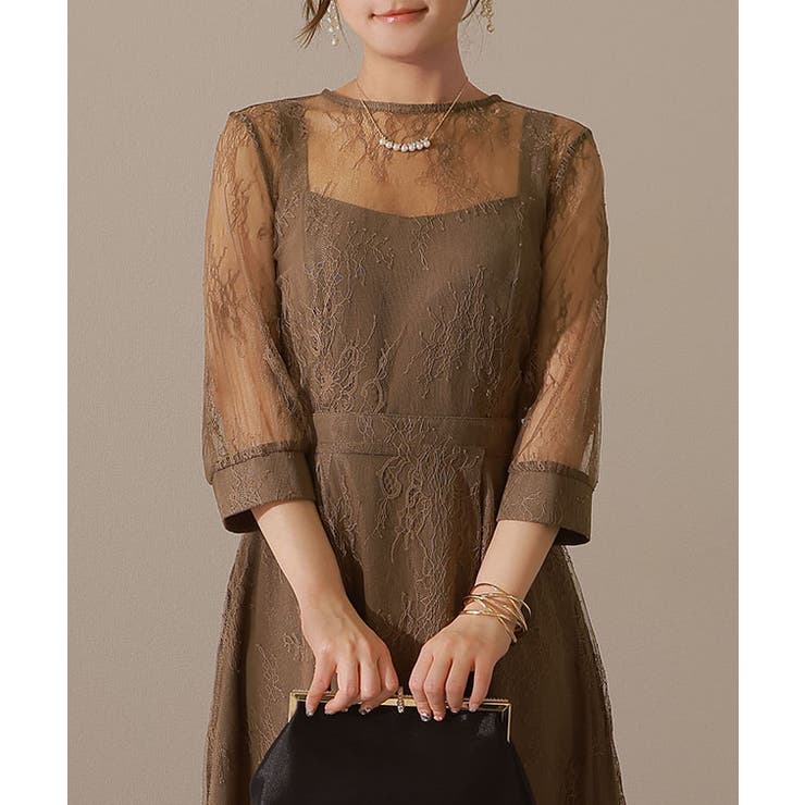 【2点セット】レーストッパー付き ロング フレア | レースレディース  | 詳細画像7 