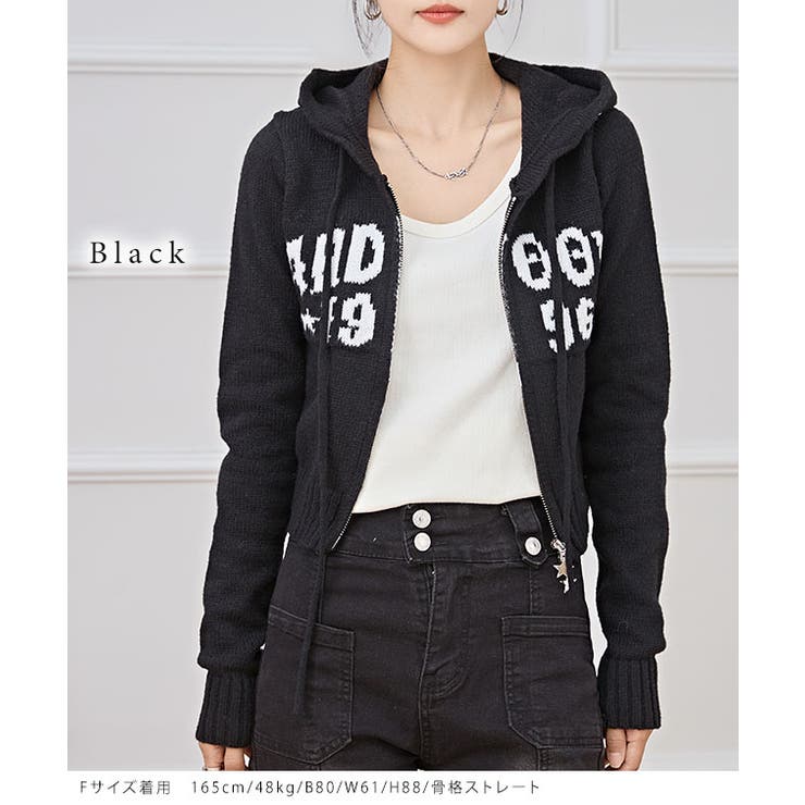 ロゴ コンパクト ジップアップ | レースレディース  | 詳細画像3 