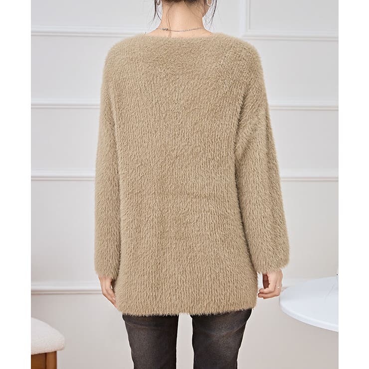 クロス Vネック シャギー | レースレディース  | 詳細画像10 